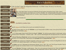 Tablet Screenshot of folk-seiten.de